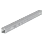 Unex - Goulotte de câblage gris RAL7035 30x30 U43X sans halogènes