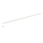 Unex - Couvercle de goulotte pour tuyau blanc RAL9010 2m 35x35 U23X