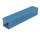 Unex - Goulotte de câblage bleu RAL5012 100x100 U23X