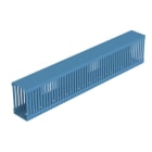 Unex - Goulotte de câblage bleu RAL5012 100x60 U23X