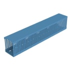 Unex - Goulotte de câblage bleu RAL5012 100x80 U23X
