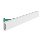 Unex - Moulure autoadhésive blanc RAL9010 10X30 U23X