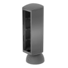 Unex - Colonnette 4 appareillages anthracite 80 U24X