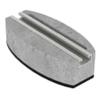Unex - Support lesté rail + plot béton 6,1 kg gris 300 sans halogènes