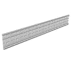 Unex - Socle continu de goulotte de clim pour couv L140 gris RAL7035 2m 16x136 U23X
