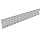Unex - Socle continu de goulotte de clim pour couv L140 gris RAL7035 2m 16x136 U23X