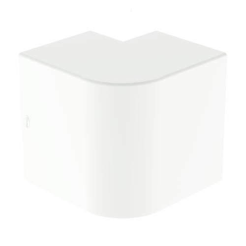 Unex - Angle extérieur de goulotte de climatisation blanc RAL9010 95X140 U24X