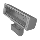 Unex - Boîtier mobilier 4 appareillages montage mobile anthracite U24X