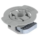 Unex - Ecrou pour rail M8 en acier classe 6 s/EN 61537 avec enveloppe ressort en U48X