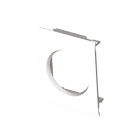 Unex - Adaptateur modulaire guide blanc RAL9010 80 U24X