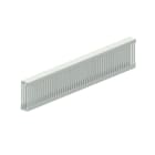 Unex - Goulotte de câblage gris RAL7035 100x30 U43X sans halogènes