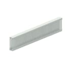 Unex - Goulotte de câblage gris RAL7035 100x30 U43X sans halogènes