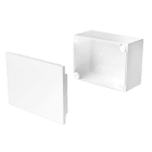 Unex - Boîte de connexion et dérivation blanc RAL9010 85x85x45 U48X