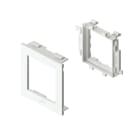 Unex - Adaptateur 1 appareillage Mosaic blanc RAL9010 65 U24X