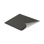 Unex - Protection pour membrane en PVC-P Noir 160x200mm sans halogènes