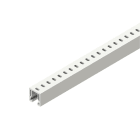 Unex - Rail isolant gris RAL7035 50x50x2000 U48X sans halogènes