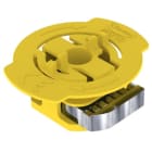 Unex - Ecrou pour rail M8 en Inox AISI 316 avec enveloppe ressort en U48X.