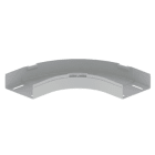 Unex - Coude plat 90° gris RAL7035 60x150 U23X