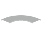 Unex - Couvercle coude plat 90 gris RAL7035 150 U23X