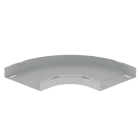 Unex - Coude plat 90° gris RAL7038 60X300 U48X sans halogènes