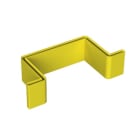 Unex - Protection extrémité profil oméga jaune PVC plastifié