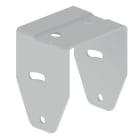 Unex - Gousset U prépercé gris RAL7035 Acier Epoxy