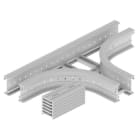 Unex - Dérivation T 135x200 R300 gris RAL7035 U23X - Livrée avec 6 pièces de jonction