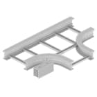 Unex - Dérivation T 135x500 R300 gris RAL7035 U23X - Livrée avec 6 pièces de jonction