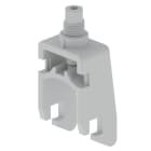 Unex - Fixation pour câbles gris RAL7038 Ø28-34mm U48X