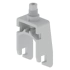 Unex - Fixation pour câbles gris RAL7038 Ø34-40mm U48X