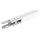 Unex - Goulotte IK10 (2m) 40x40 blanc RAL9010 U23X avec marquage extérieur IK10