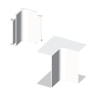 Unex - Angle intérieur blanc RAL9010 60X60 U24X