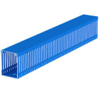 Unex - Goulotte de câblage bleu RAL5012 80x60 U23X