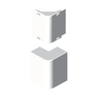 Unex - Angle exterieur blanc RAL9010 10x22 U42X sans halogenes
