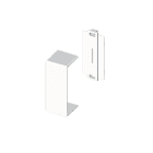 Unex - Joint de couvercle blanc RAL9010 10x22 U42X sans halogenes