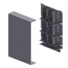 Unex - Dérivation moulure couleur alu 16x100 U24X