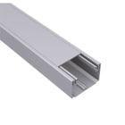 Unex - Goulotte 1 couvercle anodise gris 50x100 Aluminium