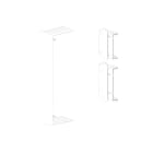 Unex - Joint de couvercle blanc RAL9010 70x210 U24X
