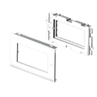 Unex - Adaptateur 2 appareillages Mosaic blanc RAL9010 80 U24X