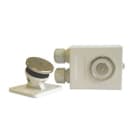 Cooper Securite - Ventouse Metal 24 V -200 N +Inter +Contact positionnement NF avec CP articulee