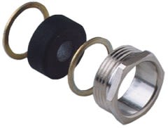 Ilme - PE joint + rondelle laiton nickelé 30-33-36-39mm
