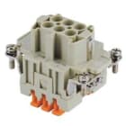 Ilme - Insert femelle 6P+T 16A 500V gabarit 44.27 série SQUICH