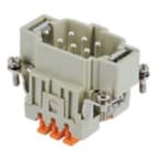 Ilme - Insert mâle 6P+T 16A 500V gabarit 44.27 série SQUICH