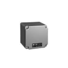 Ilme - Boîte aluminium dimensions : 92x92x86mm, sans entrée de câble et sans trous.