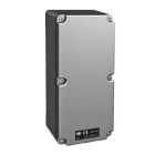 Ilme - Boîte aluminium dimensions : 92x205x86mm, sans entrée de câble et sans trous.