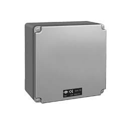Ilme - Boîte aluminium extérieures : 152x152x86mm, sans entrée de câble et sans trous.