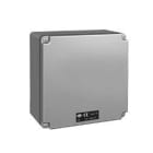 Ilme - Boîte aluminium extérieures : 152x152x86mm, sans entrée de câble et sans trous.