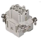 Ilme - Insert femelle à sertir 6P+T 16A 500V gabarit 44.27