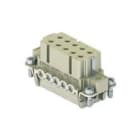 Ilme - Insert femelle à visser 10P+T 16A 250V gabarit 49.16