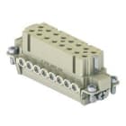 Ilme - Insert femelle à visser 16P+T 16A 250V numéroté de 17 à 32